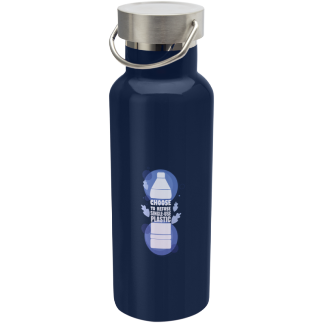 Gourde isotherme en acier recyclé Thor 500 ml 
