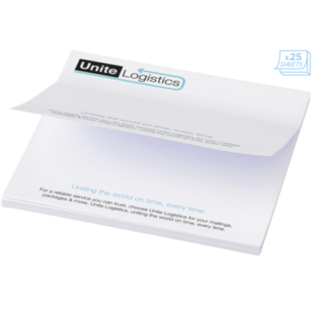 Bloc memo personnalisé 100x100mm Sticky-Mate® 
