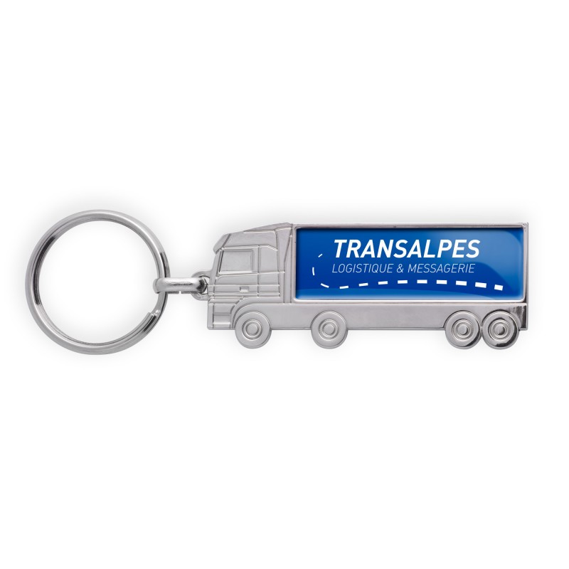Porte-clés personnalisable camion
