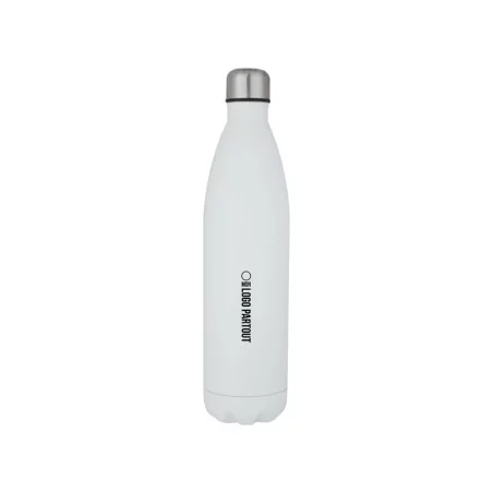 Bouteille isotherme publicitaire en inox Cove 1L 