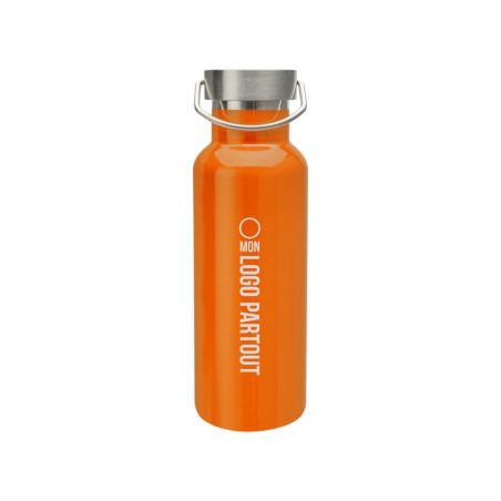 Gourde isotherme en acier recyclé Thor 500 ml 