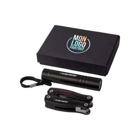 Coffret couteau multifonction & lampe torche Scout 