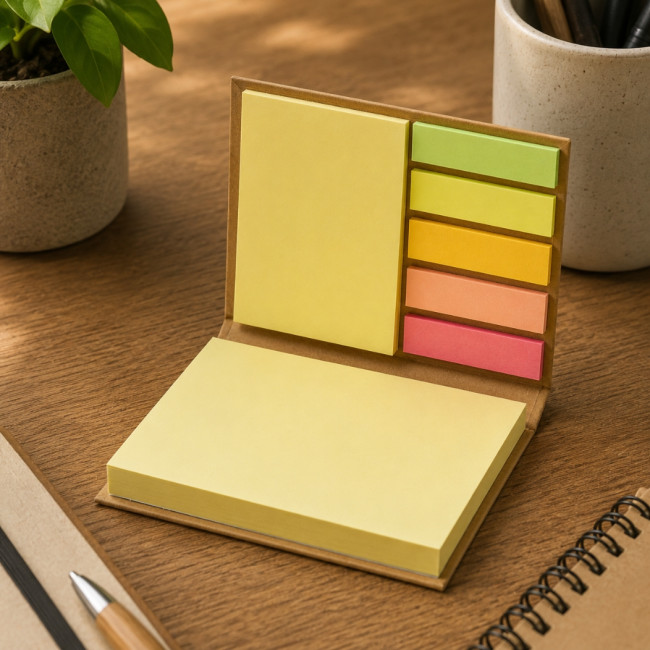 Bloc post-it en forme de coeur Sticky-Mate® 