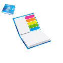 Bloc de notes adhésives avec couverture rigide 