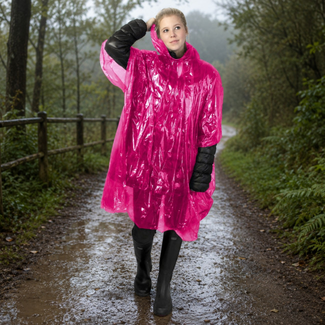 Poncho jetable personnalisé Ziva 