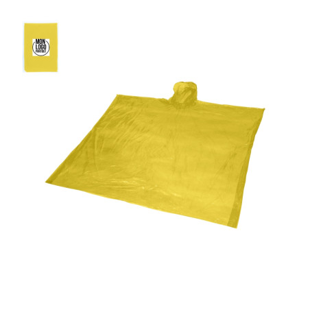 Poncho jetable publicitaire certifié GRS Mayan 
