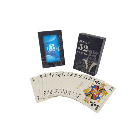 Jeu de Bridge personnalisé 52 cartes 