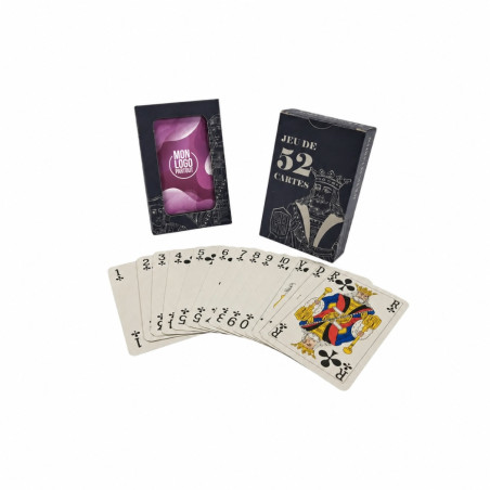 Jeu de Bridge personnalisé 52 cartes 