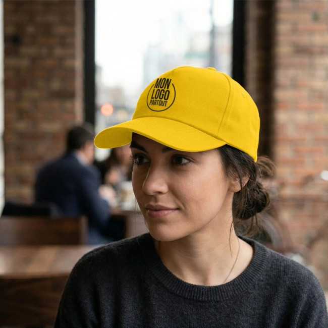 Casquette publicitaire à 5 panneaux Feniks 