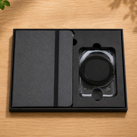 Coffret cadeau avec carnet et porte-cartes Kern 