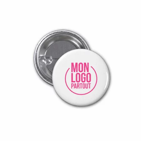 Badge publicitaire rond Ø 25mm 