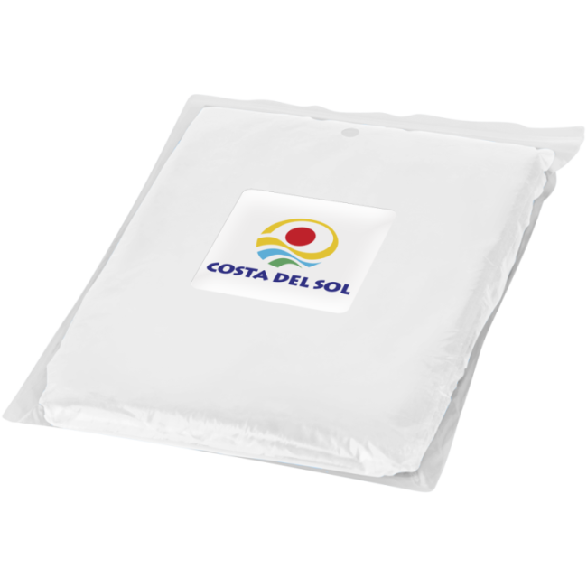 Poncho jetable personnalisé Ziva 