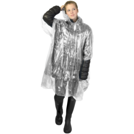 Poncho jetable publicitaire certifié GRS Mayan 