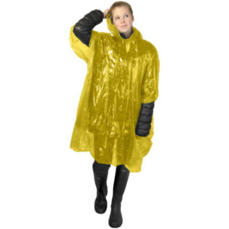 Poncho jetable publicitaire certifié GRS Mayan 