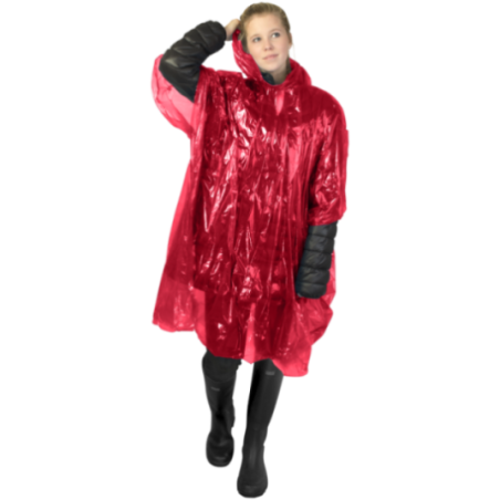 Poncho jetable publicitaire certifié GRS Mayan 