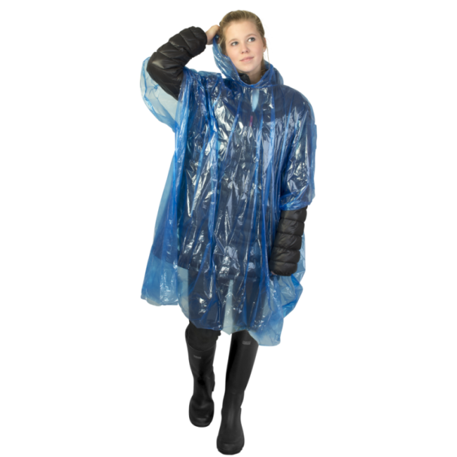 Poncho jetable publicitaire certifié GRS Mayan 