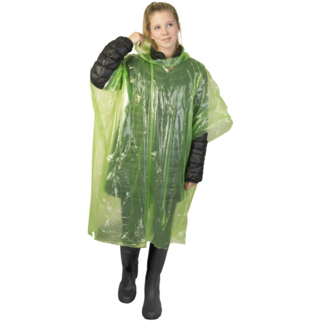 Poncho jetable publicitaire certifié GRS Mayan 