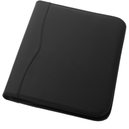Conférencier A4 zippé Ebony 