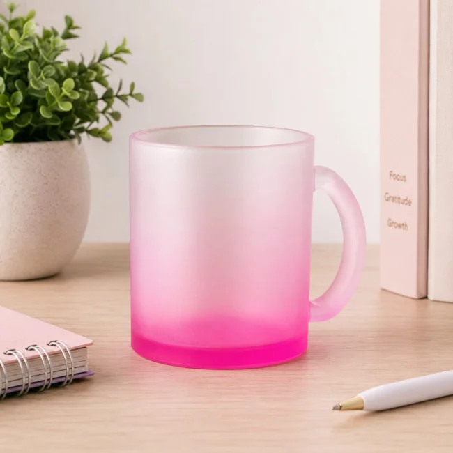 Mug en verre personnalisé Osaka 350 ml 