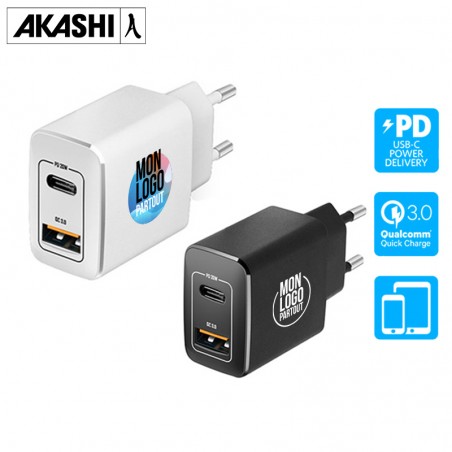 Chargeur USB personnalisable Akashi ® Kakushin 