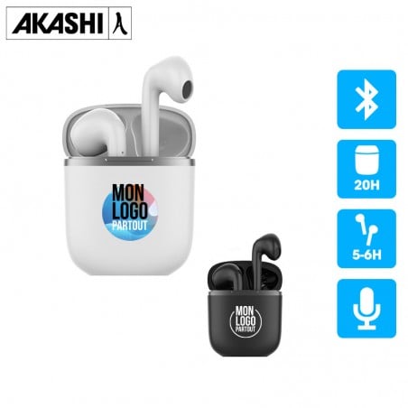 Ecouteurs bluetooth personnalisable Akashi ® Zen 