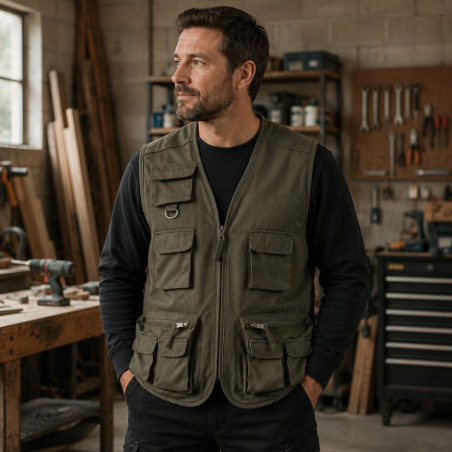 Gilet de travail personnalisé Venera 