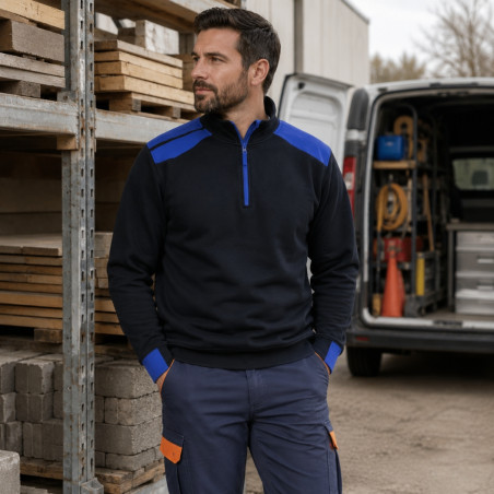 Pull de travail personnalisé pour homme Maverick 