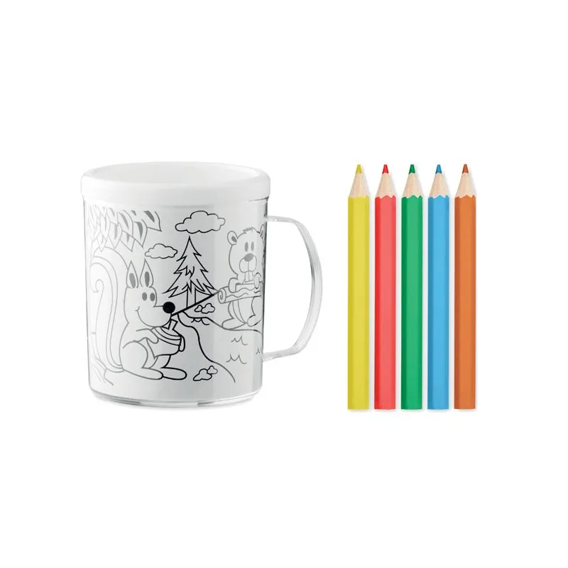 Mug coloriage personnalisable Painty 