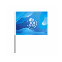Drapeau personnalisé en polyester 45x30 cm 
