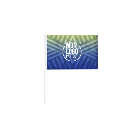 Drapeau publicitaire 30 x 20 cm 