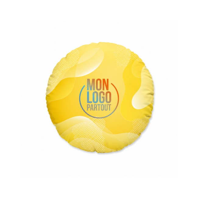 Coussin publicitaire rond 