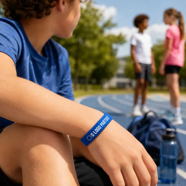 Bracelet silicone pour enfant 6-12 ans 