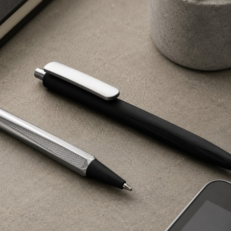 Stylo publicitaire à trois faces EDGE RCS 
