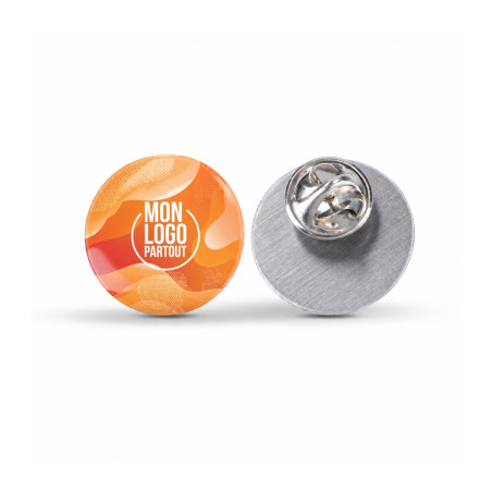 Pin's publicitaire avec puce NFC 