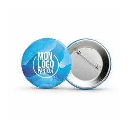 Badge bouton avec puce NFC...