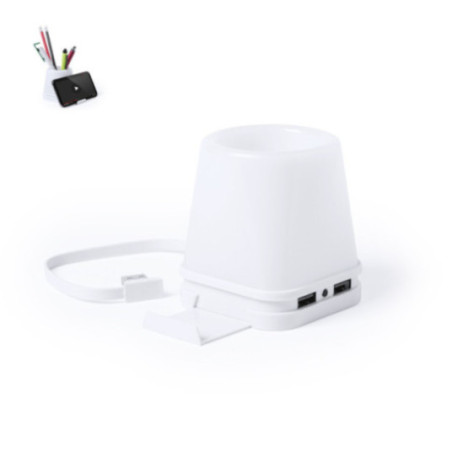 Porte-crayon avec ports USB Belind 