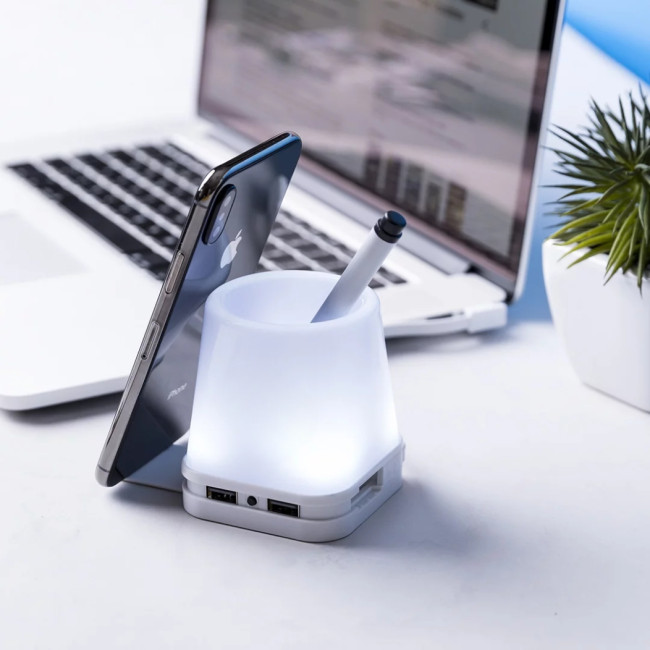 Porte-crayon avec ports USB Belind 