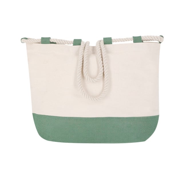 Sac publicitaire coton et jute Belesi 