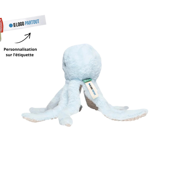Peluche pieuvre personnalisée MBW® 