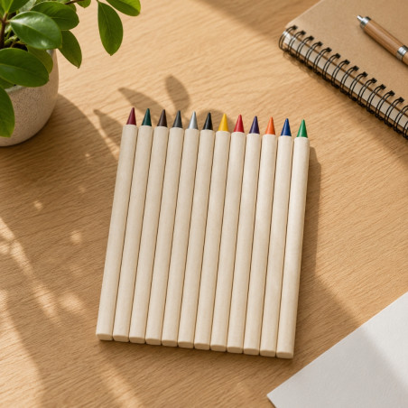 Boîte de 12 crayons de couleur GRS Infinity Micki 