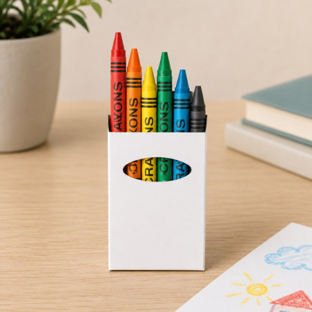 Boîte de crayons de cire Tune 