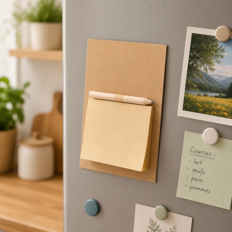 Magnet bloc-notes personnalisable Kibly 