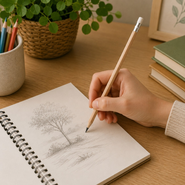 Crayon sans encre publicitaire Inkless plus 