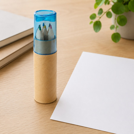 Set 6 Crayons de Couleurs Set Box 