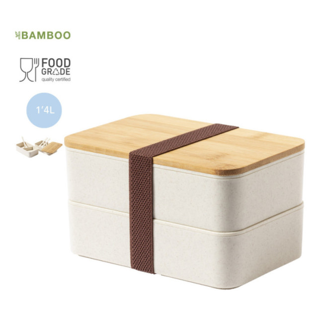 Lunch box à double niveau Bawar 1,4L 