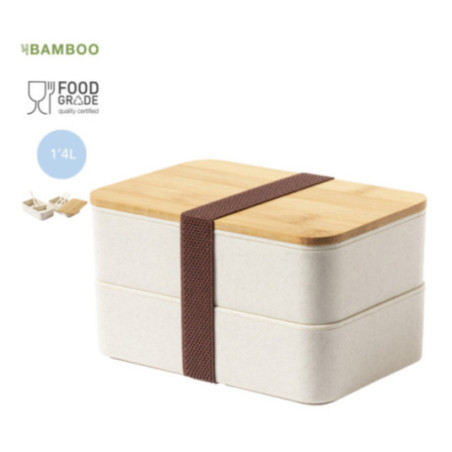 Lunch box à double niveau Bawar 1,4L 
