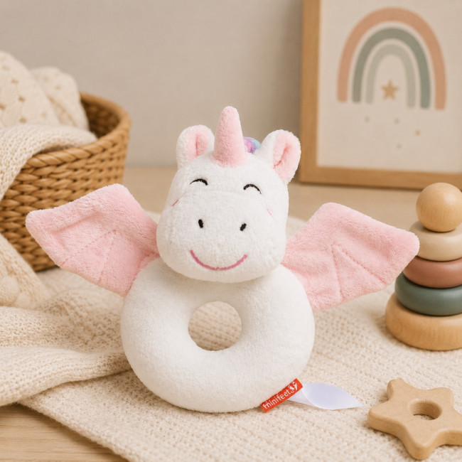 Doudou personnalisé Licorne Cercle MBW® 