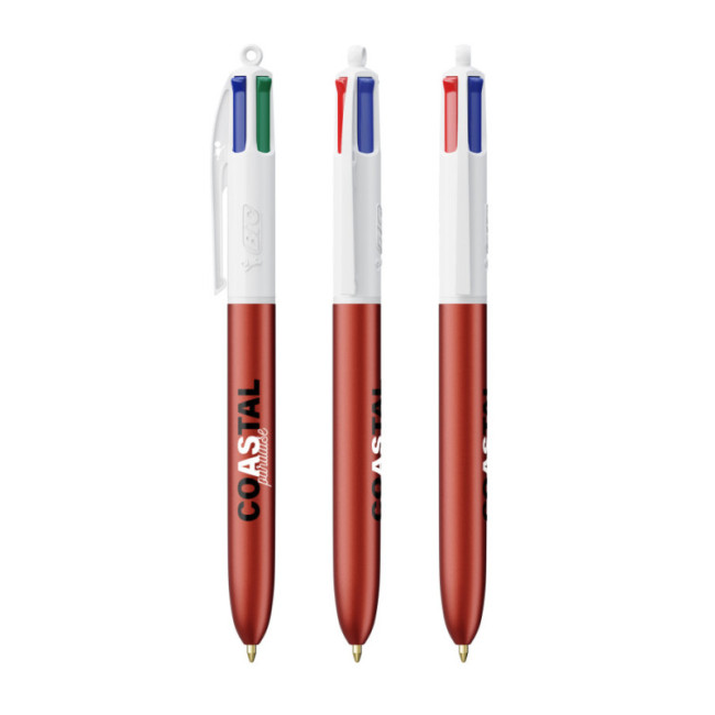 Stylo BIC ® 4 couleurs Glacé Lanyard 