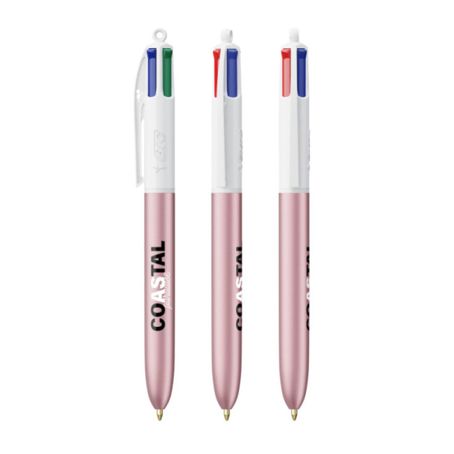 Stylo BIC ® 4 couleurs Glacé Lanyard 
