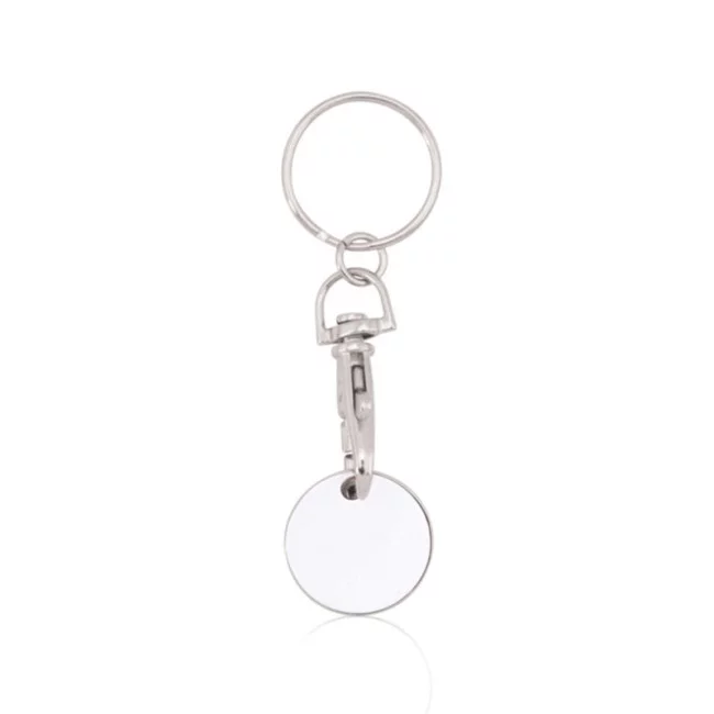 Porte-clés jeton personnalisé Euromarket 
